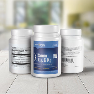 Vitamin A, D3, K2 | 60 Capsules