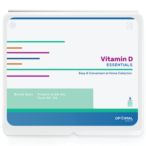 At Home Vitamin D Lab Test Kit | Vitamin D 25-OH, Total D2, D3 | Blood Spot